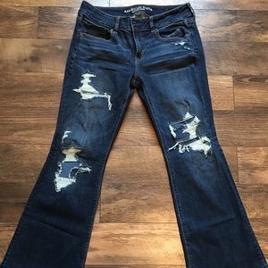 American Eagle women’s stretch x bootcut jeans!